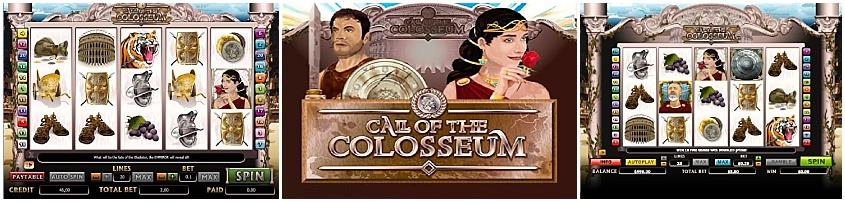 Call of the colosseum slots